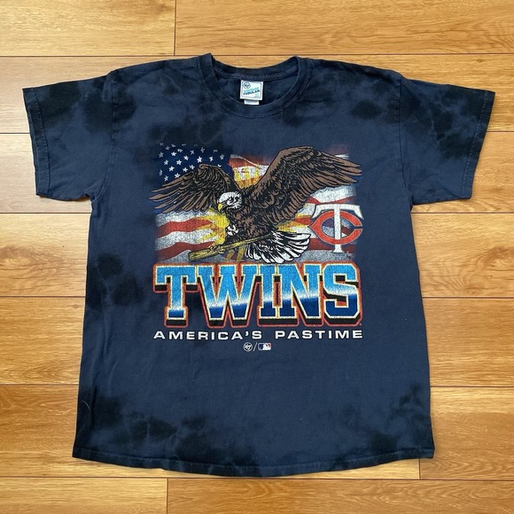 47 Other - MLB Minessota Twins Shirt Tie Dye 47 Vintage Tubular Large